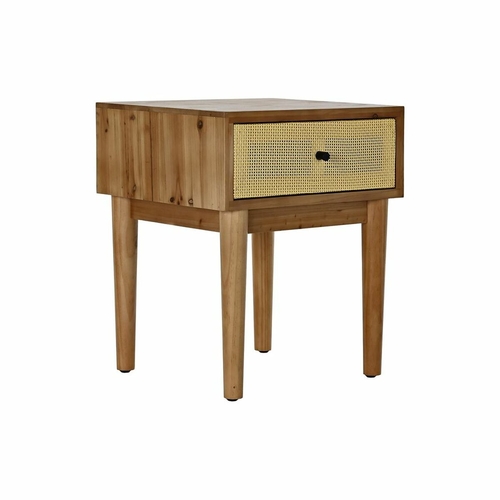 Nightstand DKD Home Decor Brown Natural Fir 42 x 38 x 55 cm