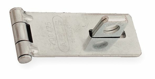 ABUS 200 by 75 C 3 in. Fixed Staple Hasp Hardened