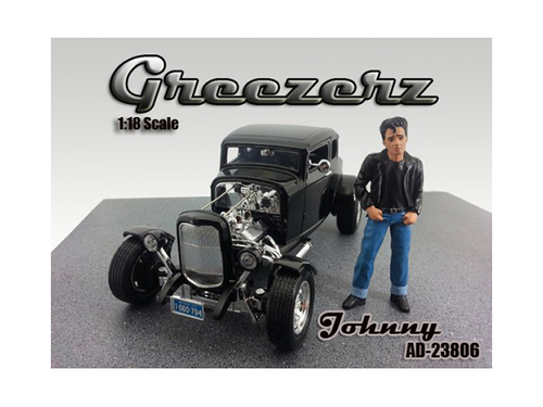 Greezerz Johnny Figure For 1:18 Diecast Model Cars by American Diorama
