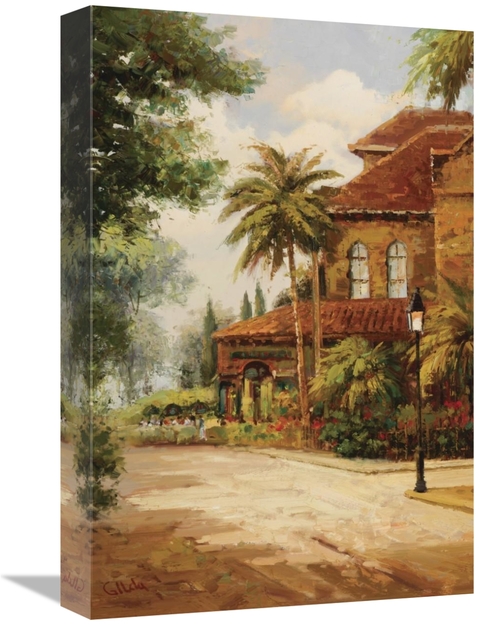 Global Gallery GCS-457695-1218-142 12 x 18 in. Hacienda de Santiago - 