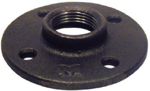 Pannext Fittings B-FLF15 1.5 in. Black Floor Flange