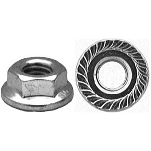 The Main Resource TMRMI694-25 8-1.25 mm Black Phosphate Metric Hex Fla