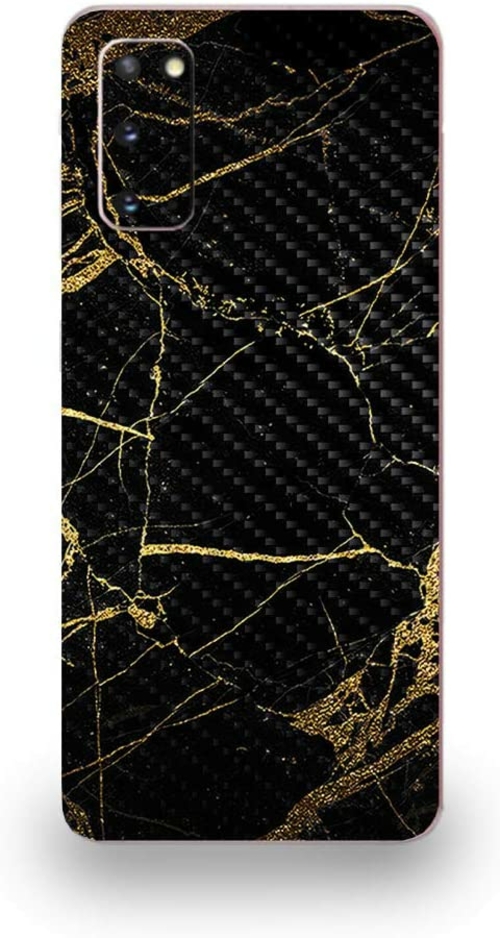 MightySkins CF-SAGS20-Black Gold Marble Carbon Fiber Skin for Samsung 