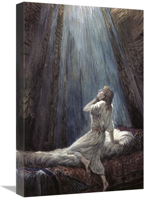 Global Gallery GCS-282939-22-142 22 in. The Voice of the Lord Art Prin