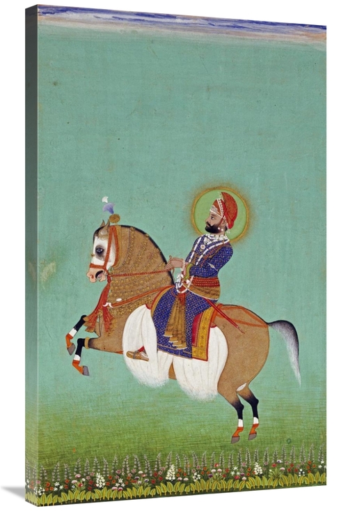 Global Gallery GCS-267284-36-142 36 in. Equestrian Portrait of Maharan