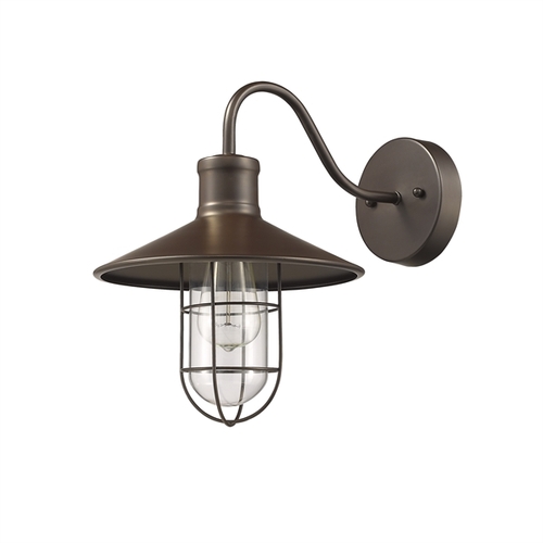 Chloe CH57043RB11-WS1 11 in. Lighting Ironclad Industrial-Style 1 Ligh