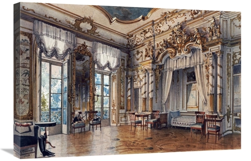 Global Gallery GCS-267048-30-142 30 in. A Bedroom in the Tzars Palace&