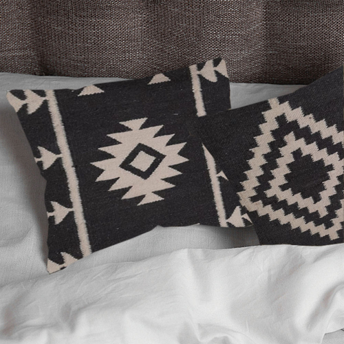 Kilim Handwoven Mountain Mist Cushion Cover