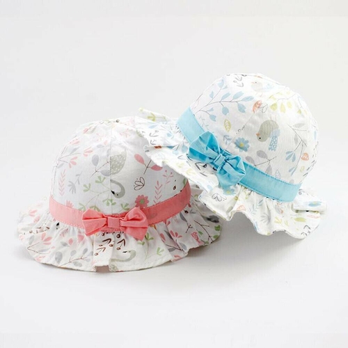 Infants Kid Baby Girl Outdoor Sun Hat Brim Summer