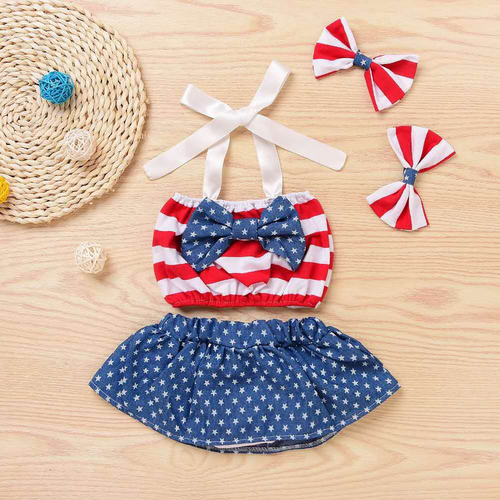 2019 Summer Cool Casual Cute Children Baby July 4