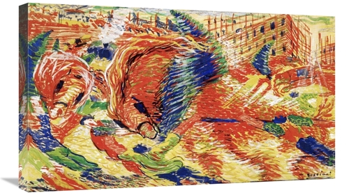 Global Gallery GCS-281735-30-142 30 in. The City Rises Art Print - Umb