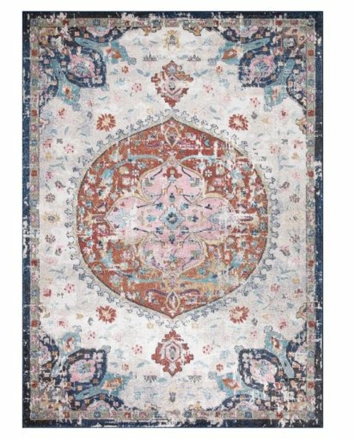 Concard Global Trading 72926 7 x 9 ft. Florence Medallion Area Rug,