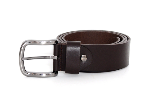 Everest Brown Leather Veg Tanned Men Belt