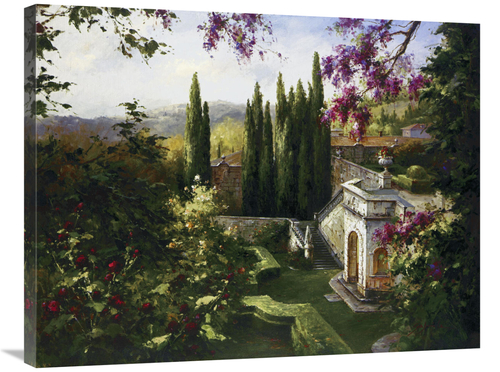 Global Gallery GCS-123288-2835-142 28 x 35 in. Mystic Garden II Art Pr