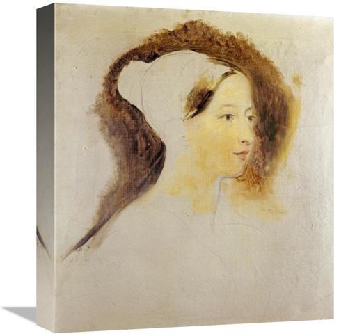 Global Gallery GCS-267575-16-142 16 in. Portrait of Queen Victoria Art