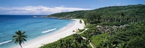 Panoramic Images PPI94425L High angle view of the beach  Grand Anse Be