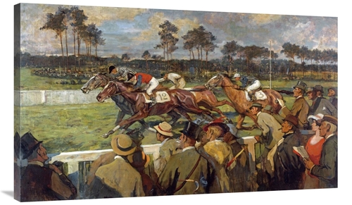 44 in. Racing, Hoppe-Garden & Berlin Art Print - Berlin School