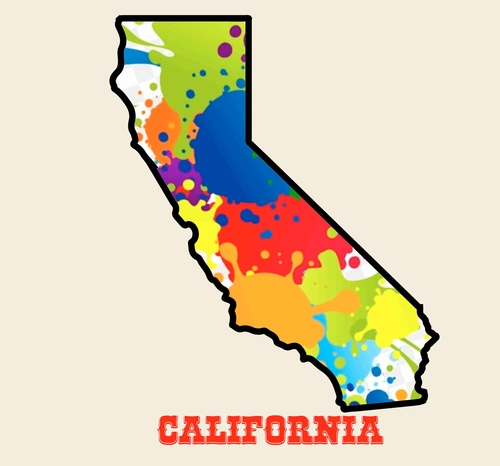 State Of California A 3 Inch Diameter Patches