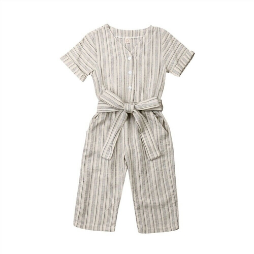 2 7Y Summer Fashion Baby Kids Child Girl Stripe