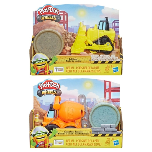 Hasbro HSBE4575 Play-Doh Wheels Mini Vehicle Assortment, Pack of 8