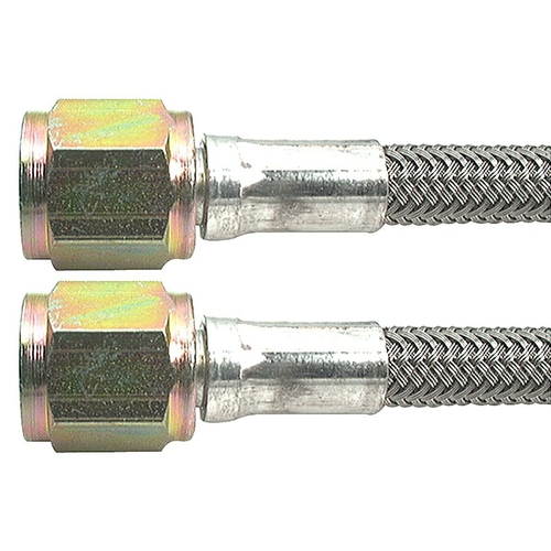 Allstar Performance ALL46400-20 20 in. -4 AN No. 4 Straight Braided Br