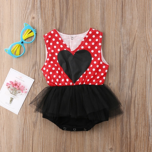 Newborn Baby Girls Jumpsuit Toddler Bodysuit