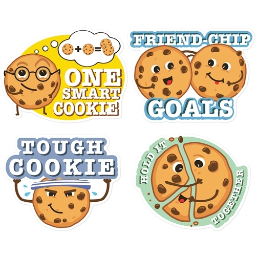 Eureka EU-628008 Chocolate Chip Cookie Scented Stickers