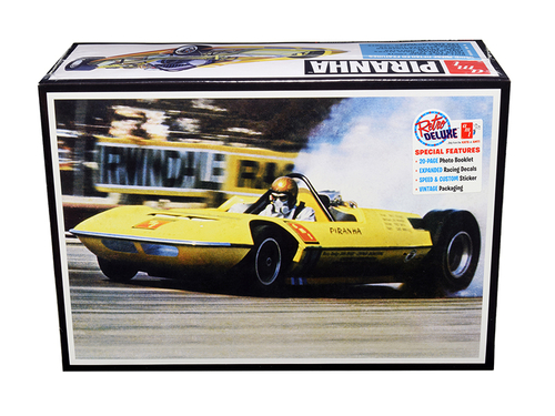 Skill 2 Model Kit Piranha Rear Engine \Funny Car\" Dragster 1/25 Scale