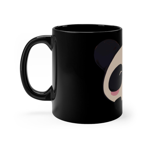 Panda Black mug 11oz