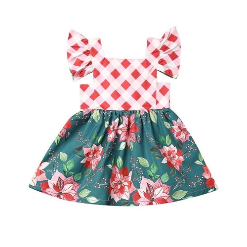 Emmababy Christmas Dresses For Toddler Kids Baby