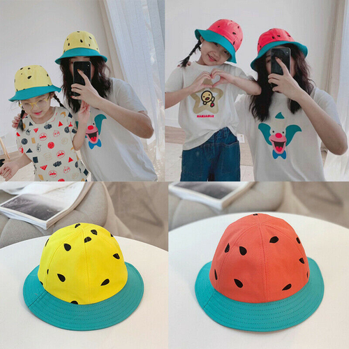 2019 Mother Kids Boys Girls Cotton Watermelon Sun
