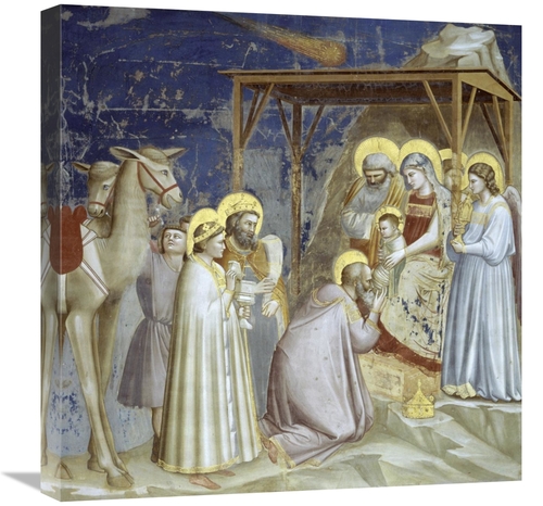 Global Gallery GCS-277695-22-142 22 in. Adoration of the Magi Art Prin