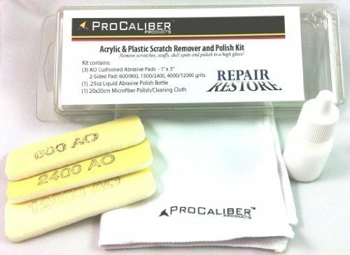 ProCaliber Products 54-11-13A Acrylic & Plastic Scratch Remover and Po