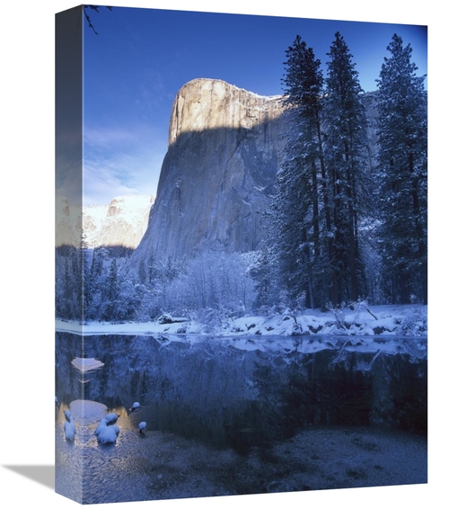 Global Gallery GCS-452025-1216-142 12 x 16 in. El Capitan & Merced Riv
