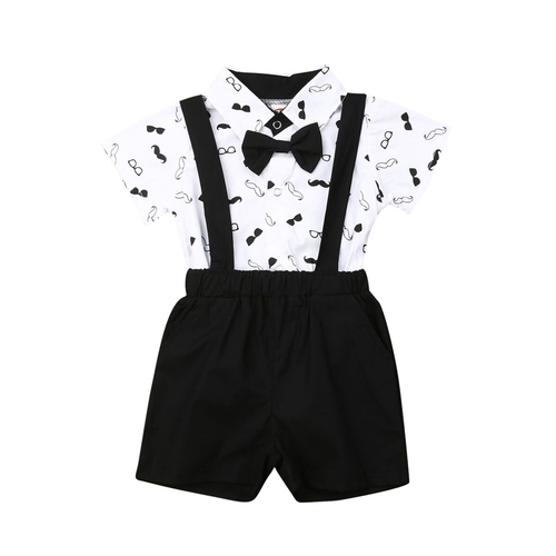 0 24M Super Cute Little Gentleman Formal Clothes