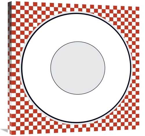 Global Gallery GCS-467115-3030-142 30 x 30 in. Mealtime - Picnic - Pla