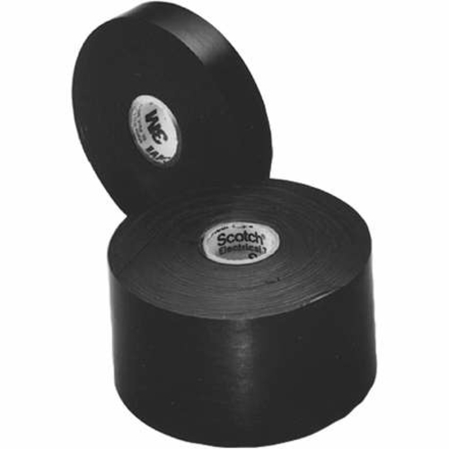 Scotch T967130C3PK 2 in. x 30 ft. Black Electrical Tape, Pack of 3