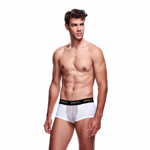 Men's Boxer Shorts Envy White