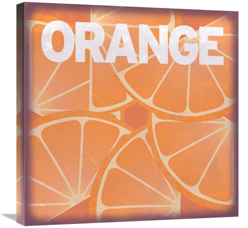 Global Gallery GCS-458094-2424-142 24 x 24 in. Citrus - Orange Art Pri