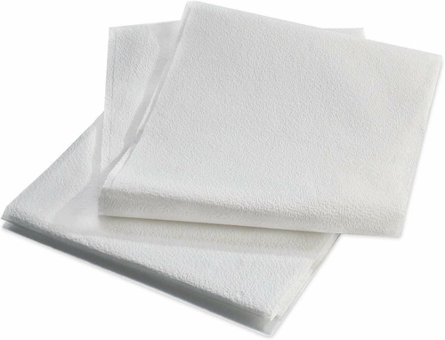 General Purpose Drape. Pack of 100 White Physical Exam Drape 40 x 48.