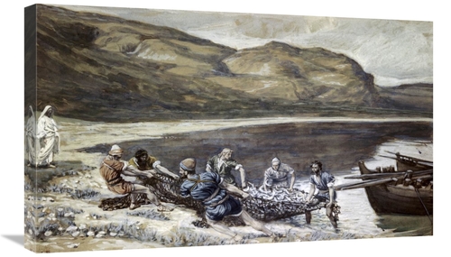 Global Gallery GCS-280508-30-142 30 in. Second Miraculous Draught of F