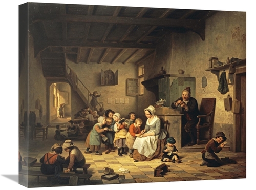 Global Gallery GCS-266176-22-142 22 in. The School Room Art Print - Ba