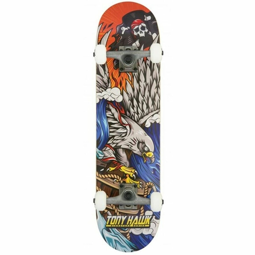 Skate 180 Complete Tony Hawk Captain Mini  Red 7.38"