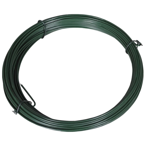 Fence Binding Wire 82' 0.06"/0.08" Steel Green