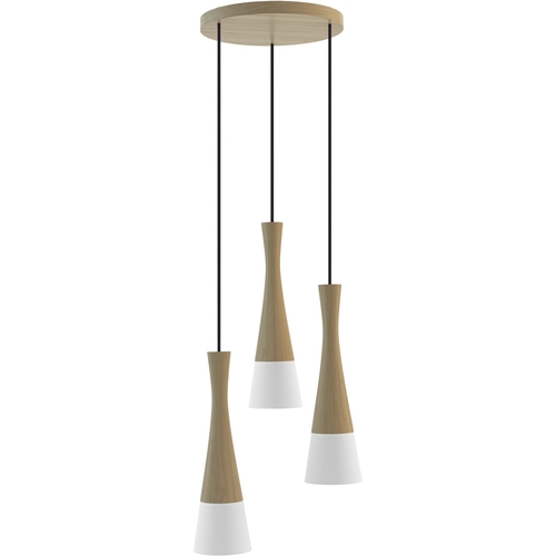 Hanging lamp oak Vegas2 hangs 3p (plaphone)