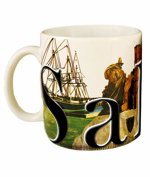 Americaware SMSLM01 Salem 18 oz Full Color Relief Mug