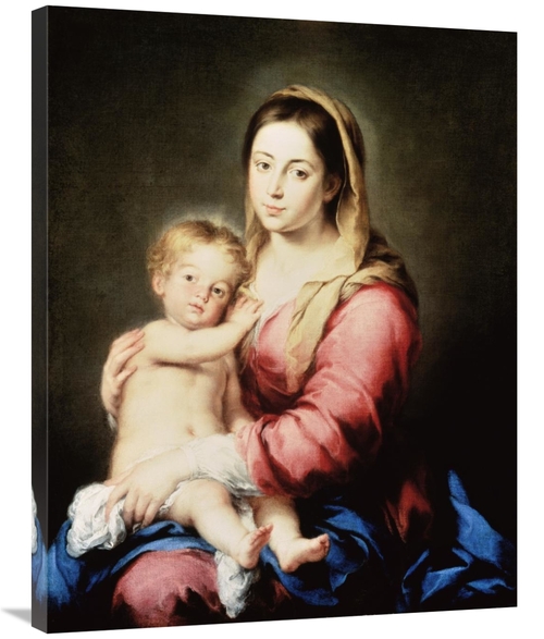 Global Gallery GCS-282583-36-142 36 in. The Virgin & Child Art Print -