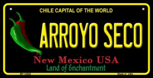 Smart Blonde BP-12053 3 x 6 in. Arroyo Seco Black New Mexico Novelty M