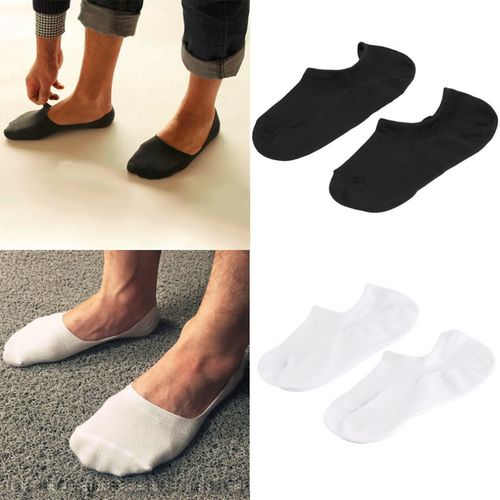 Men sport Invisible Bamboo Fiber Causual Socks