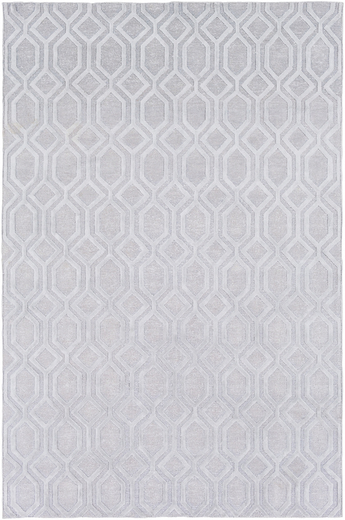 Surya BEL3000-69 Belvoire Area Rug - Silver Gray - 6 x 9 ft.